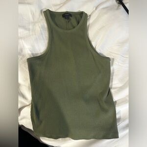 J crew green top